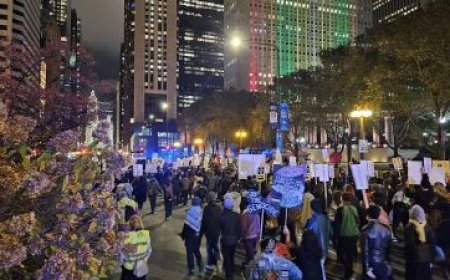 اشتباكات و احتجاجات في الولايات المتحدة الأمريكية بعد فوز ترامب ( فيديوهات)