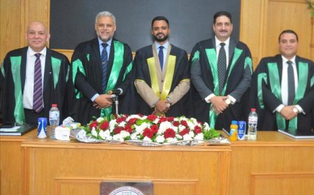 الماجستير بامتياز في جراحة الوجه والفكين للدكتور عمر باسيد من جامعة القاهرة 