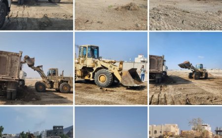 فرق العمل ترفع 95% من مخلفات حديقة عدن الكبرى تمهيدًا لتطويرها