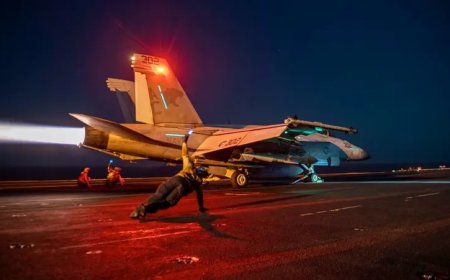 البنتاغون: مقاتلات أميركية تهاجم أهدافا حوثية باليمن.. منها منشآت تخزين أسلحة