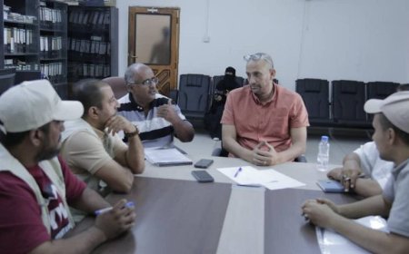 لقاء يناقش انجاز مشروع تعزيز الأمن المائي بعدن