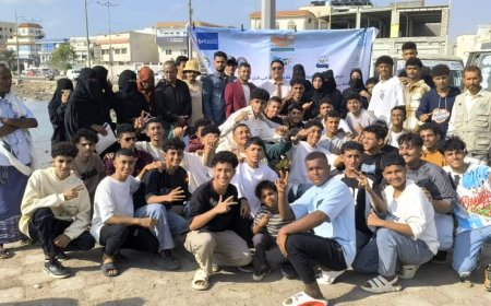 حملة "مملاح عدن نظيف ومستدام" ترسم ملامح مستقبل أخضر