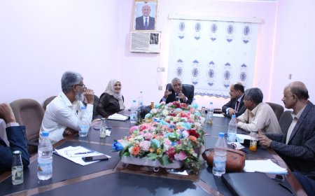 باسليم يدعو إلى تعزيز التعاون بين الكليات الطبية الحكومية والخاصة في عدن