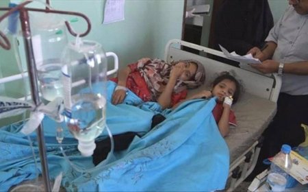 تعز في الخطر وبائي!.. 7500 حالة إصابة بالكوليرا والعدد في ارتفاع!
