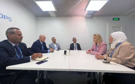 الشرجبي يبحث مع مساعد الأمين العام للأمم المتحدة التدخلات في قطاعي المياه والبيئة