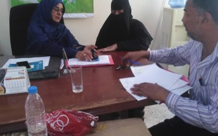ابتسام ذيبان تتسلم مهام إدارة ثانوية أبان النموذجية