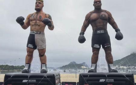 بعد 40 عاما من نزاله الأول.. توقيت نزال مايك تايسون وجيك بول والقنوات الناقلة