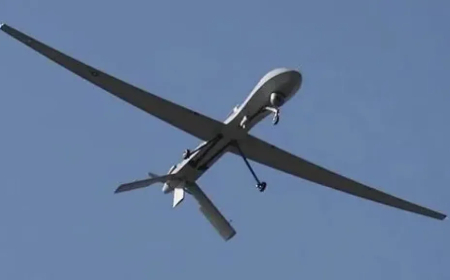 مسيرة حوثية تقصف معسكرًا في حضرموت!