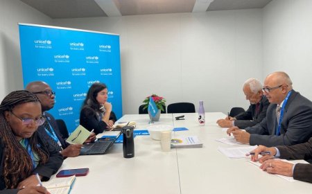 الشرجبي يبحث مع اليونيسيف تعزيز التعاون المشترك في مجال المياه والإصحاح البيئي