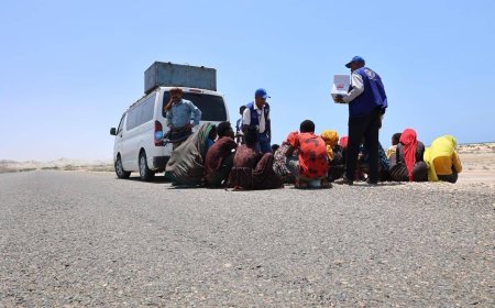 ارتفاع عدد المهاجرين الأفارقة إلى اليمن 136 %