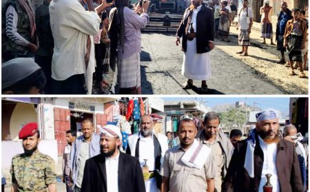 لحج.. تدشين سفلتة شارع الرئيس الراحل قحطان الشعبي بطور الباحة