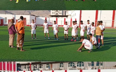 نادي الصحة يفوز بأربعة أهداف مقابل ثلاثة على نادي تلفزيون حضرموت في مباراة ودية 