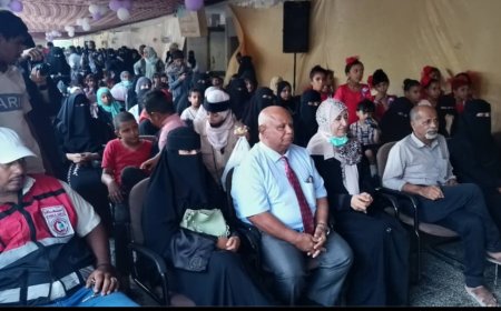 حيدرة يفتتح فعالية الطبق الخيري ال18 لإعانة الطفل المريض في مستشفى الصداقة بعدن