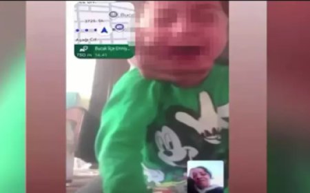 أب يهدد زوجته عبر مكالمة فيديو ويعنف طفليه بالسكاكين