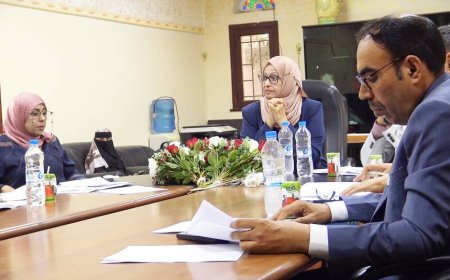 مجلس الإعتماد الأكاديمي وضمان جودة التعليم العالي يعقد اجتماعه الدوري بجامعة تعز