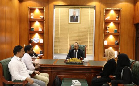 محافظ حضرموت يبحث مع منظمة نداء جنيف جوانب تعزيز بناء القدرات وخلق وعي بمفاهيم القانون الدولي الإنساني