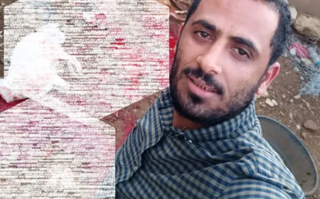 رحيل فرعون النسخة اليمنية.. مواطن يذبح ثلاثة رؤوس من الغنم احتفاء برحيل مشرف حوثي