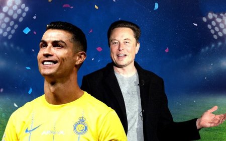 أغنى رجل في العالم يفاجئ أفضل لاعب في العالم.. ماذا قال (ماسك) (لرونالدو) بعد فوز النصر السعودي؟!