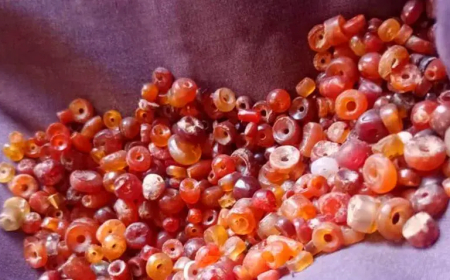 تهريب عقود ومجموعات خرز وعقيق أثرية إلى متحف أمريكي