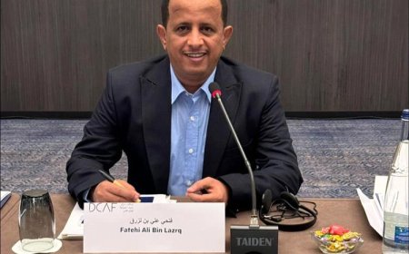 الصحفي البارز فتحي بن لزرق يشارك في مؤتمر بسويسرا لدعم السلام في اليمن