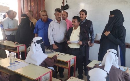تقدم فيها "27" ألفاً و"616" طالب وطالبة موزعين على "56" مدرسة..محلي المنصورة يدشن إمتحانات الفصل الدراسي الأول للمرحلتين الأساسية والثانوية