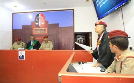 الخيانة العظمى!.. محاكمة عسكرية لقائد (جهاز الأمن والمخابرات) وخمسة آخرين في مأرب