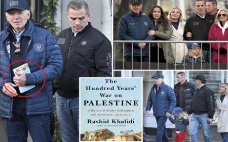 في (الجمعة السوداء).. بايدن يفاجئ الجميع بكتاب (حرب المائة عام على فلسطين)