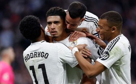 (تصلب في الرقبة).. تفاصيل إصابة نجم  ريال مدريد بيلينغهام