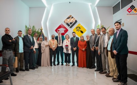 وفد من السفارة الألمانية يزور الجامعة الألمانية الدولية في عدن