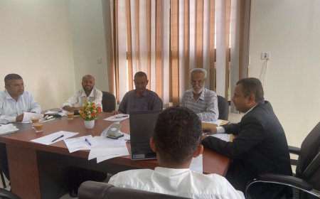 الدكتور وائل الصبيحي يترأس الاجتماع الدوري لمجلس شؤون الطلاب بجامعة لحج