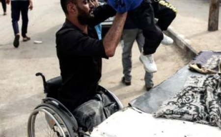 في اليوم العالمي للمعاقين.. معاقين حرب غزة بالالاف
