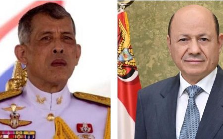 رئيس مجلس القيادة يهنئ باليوم الوطني التايلندي