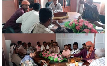 أمين عام محلي زنجبار يلتقي عدد من أهالي منطقة القريات ويناقش أهم الاحتياجات