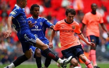 رقم تاريخي لميسي يهدده الأهلي للمصري