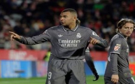 هدية برشلونة مقبولة.. ريال مدريد يضرب جيرونا في ليلة تعافي مبابي