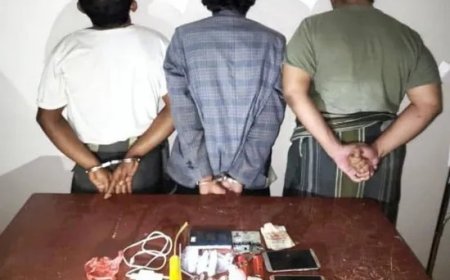 قوات دفاع شبوة تقبض على عصابة ترويج للمخدرات