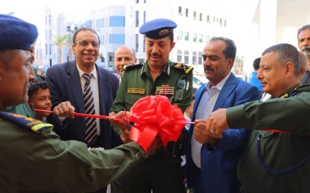 يعد الأول على مستوى البلاد .. العامري و الزهري يفتتحان فرع السجل المدني الإلكتروني بخورمكسر