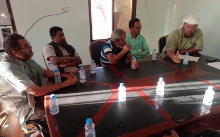 تنفيذية مؤتمر حضرموت الجامع بالديس الشرقية تعقد لقاءً تشاوريًا