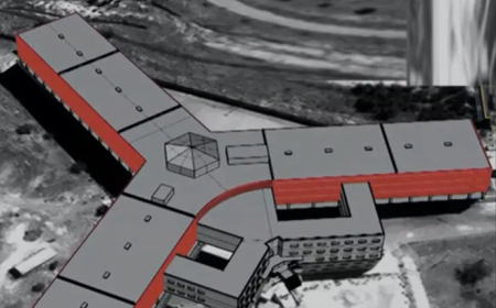 صورة لهيكل المسلخ البشري.. متخصص تصميم يكشف بالرسم التوضيحي (هيكل سجن صيدنايا)