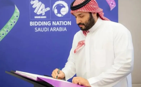 بالفيديو للحظة إعلان (الفيفا) فوز السعودية لاستضافة بطولة كأس العالم 2034.. وولي العهد يعلق