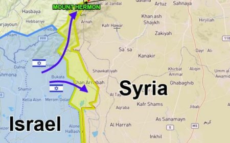 حرب بلا صوت.. إسرائيل تحتل مساحة كبير من جنوب سوريا (تفاصيل وخريطة توضيحية)