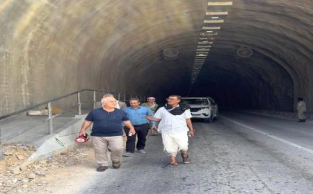  انتفاخ وتصدعات أين الشركة المنفذة؟!.. خبير أنفاق تركي يقيم الأضرار في أنفاق جبل (فرتك) بالمهرة