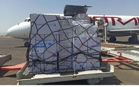 وصول أكثر من 18الف طن من لقاحات تطعيم الأطفال إلى عدن