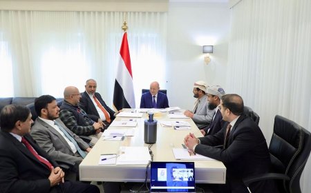 مجلس القيادة الرئاسي يناقش استحقاقات واولويات المرحلة المقبلة