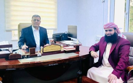 المقدم مياس حيدرة يطلع رئيس استئناف محكمة عدن على تفاصيل مركز علاج الإدمان من المخدرات