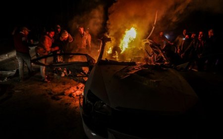 غزة.. استشهاد 7 فلسطينيين بقصف إسرائيلي استهدف عناصر تأمين الإغاثة