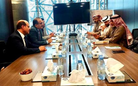 وزير الصحة يبحث مع البرنامج السعودي المشاريع التي يمولها وينفذها في اليمن