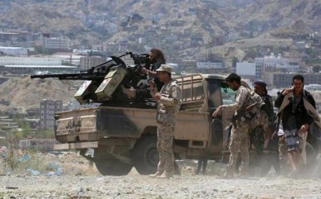مصرع وإصابة 23 عنصراً حوثياً في  تعز