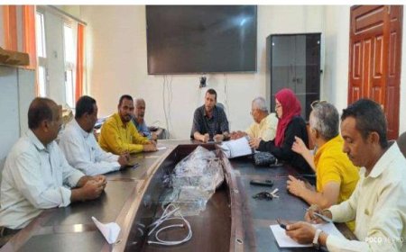 لجنة العمليات المركزية للمسح التربوي الشامل بوزارة التربية تعقد اجتماعها الأول بعدن