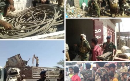 لليوم الثاني على التوالي.. استمرار الحملة الأمنية لتنظيم السوق في مديرية لودر 